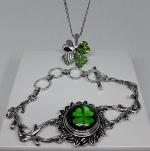 St Patrick's Day Necklace Set